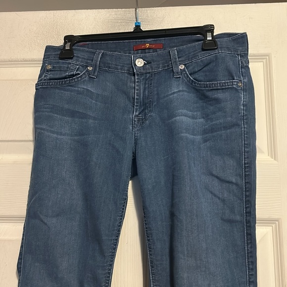 7 For All Mankind Jeans Size 29 Blue - Picture 2 of 7